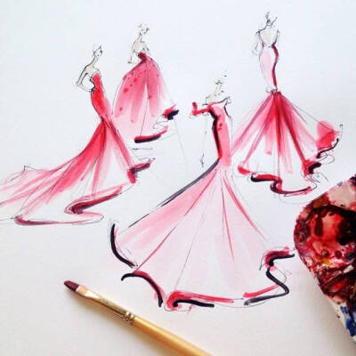 服裝設(shè)計(jì)圖 從概念到成品的視覺(jué)旅程